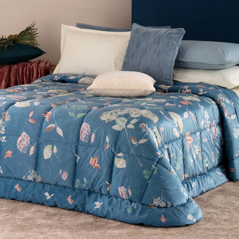 Trapunta In Velluto Ikebana