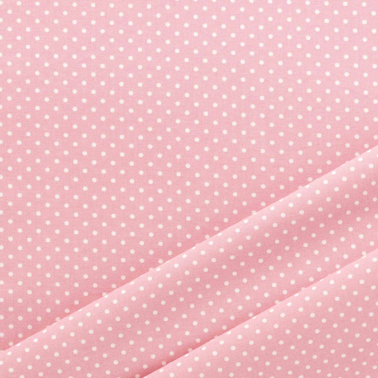 Crinkle tessuto di cotone rosa-al metro 