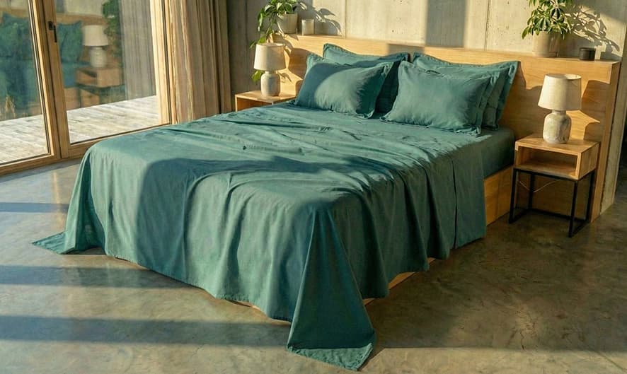 Perché scegliere un completo letto in cotone tinta unita: comfort e qualità