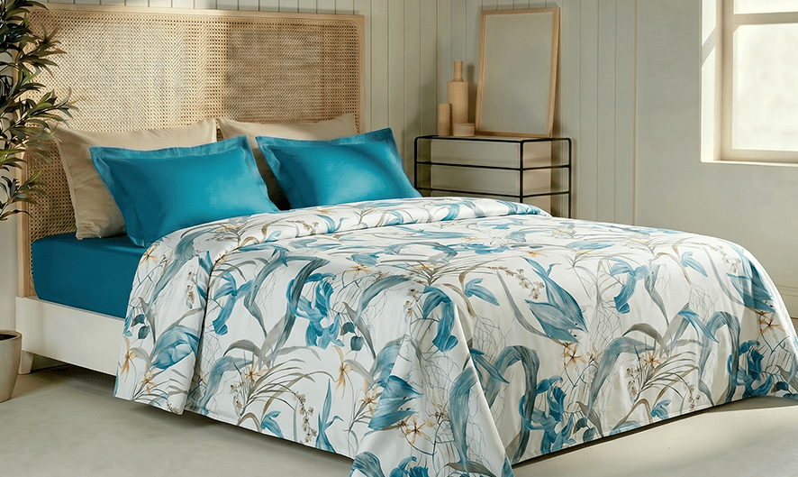 Come abbinare il Lenzuolo Sotto in Raso con gli altri elementi di biancheria da letto