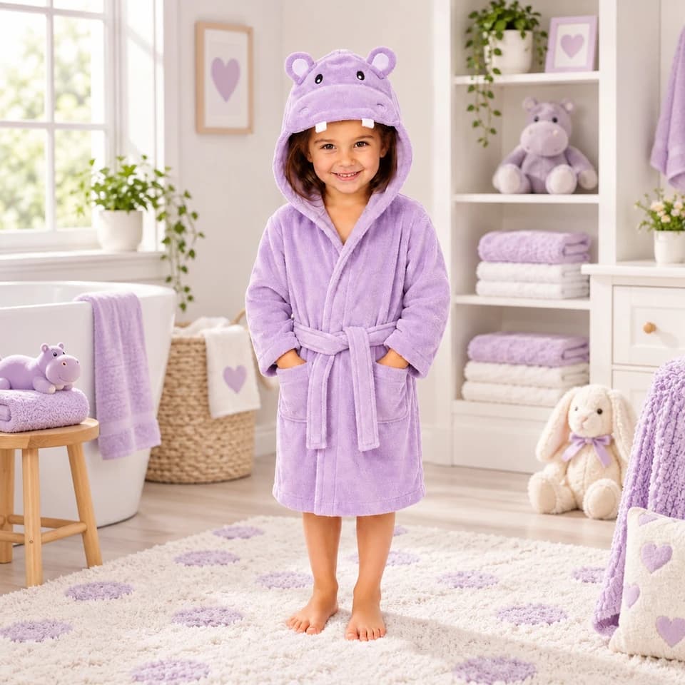 Accappatoio Junior Hippo
