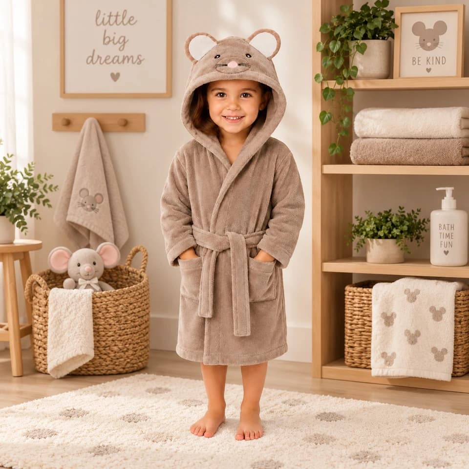 Accappatoio Junior Mouse