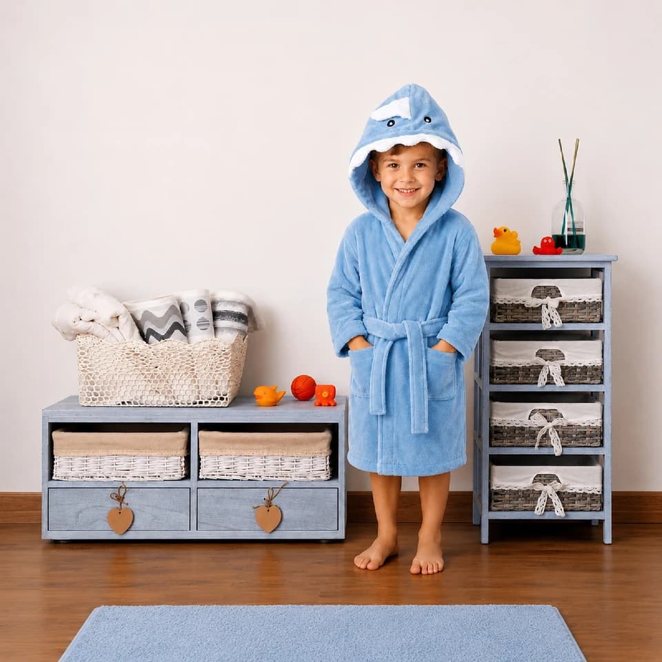 Accappatoio Junior Shark