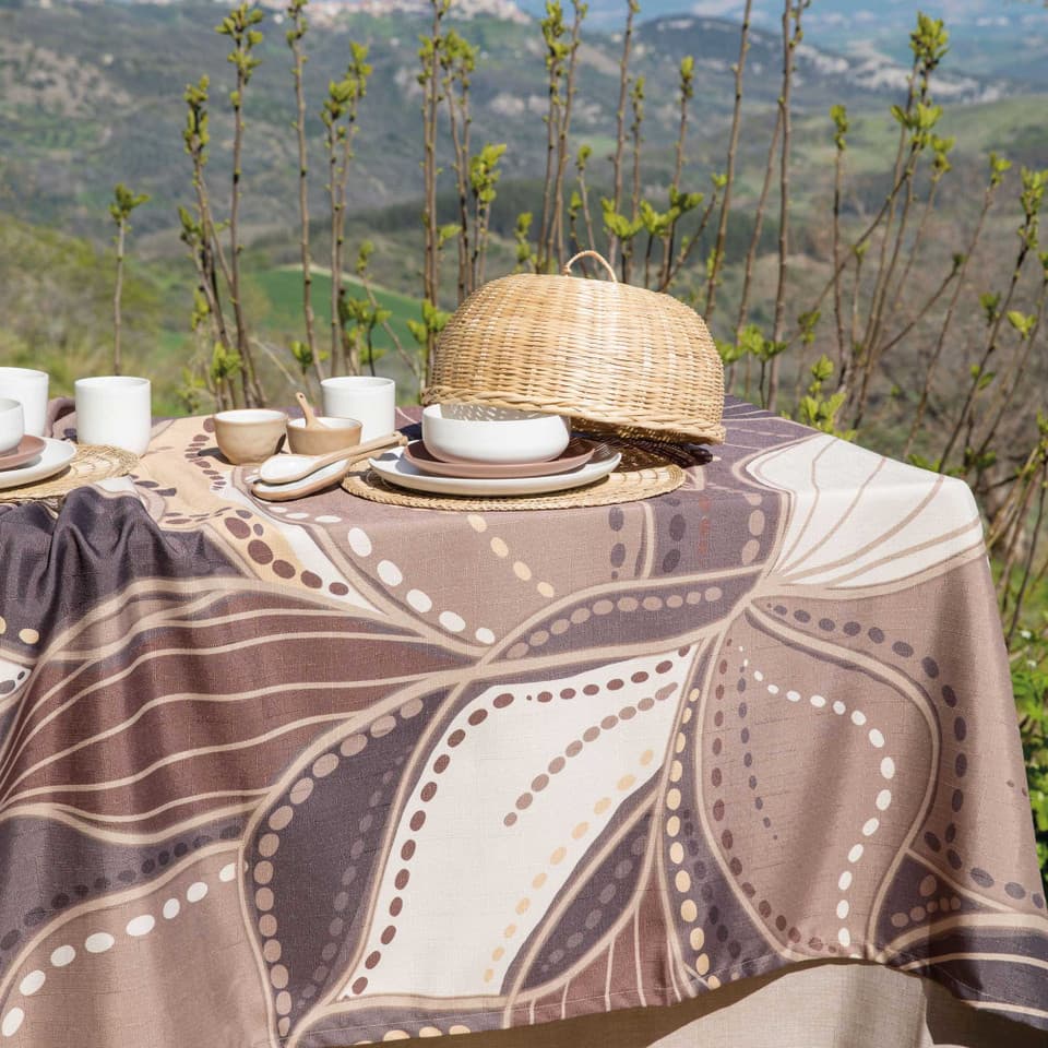 Loder Tovaglia In Twill Antimacchia