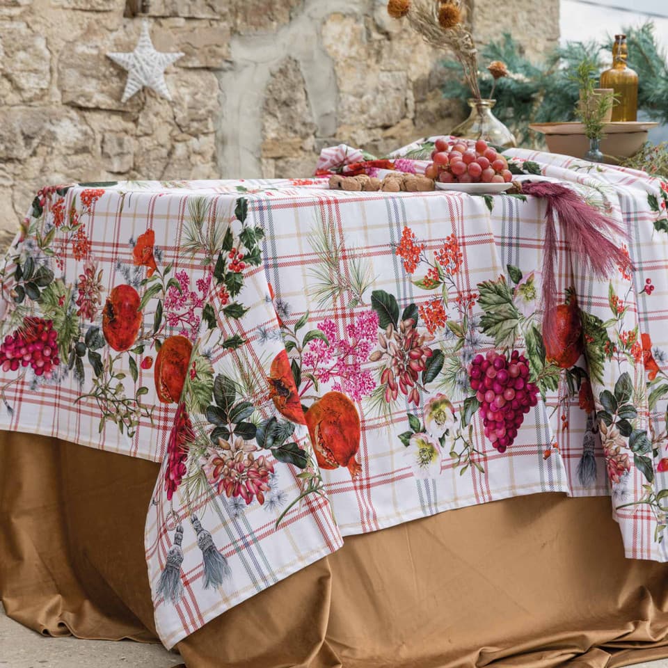 Canazei Tovaglia In Twill Antimacchia