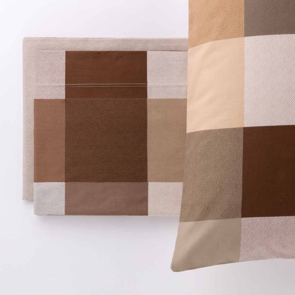 Completo Letto In Cotone Doren