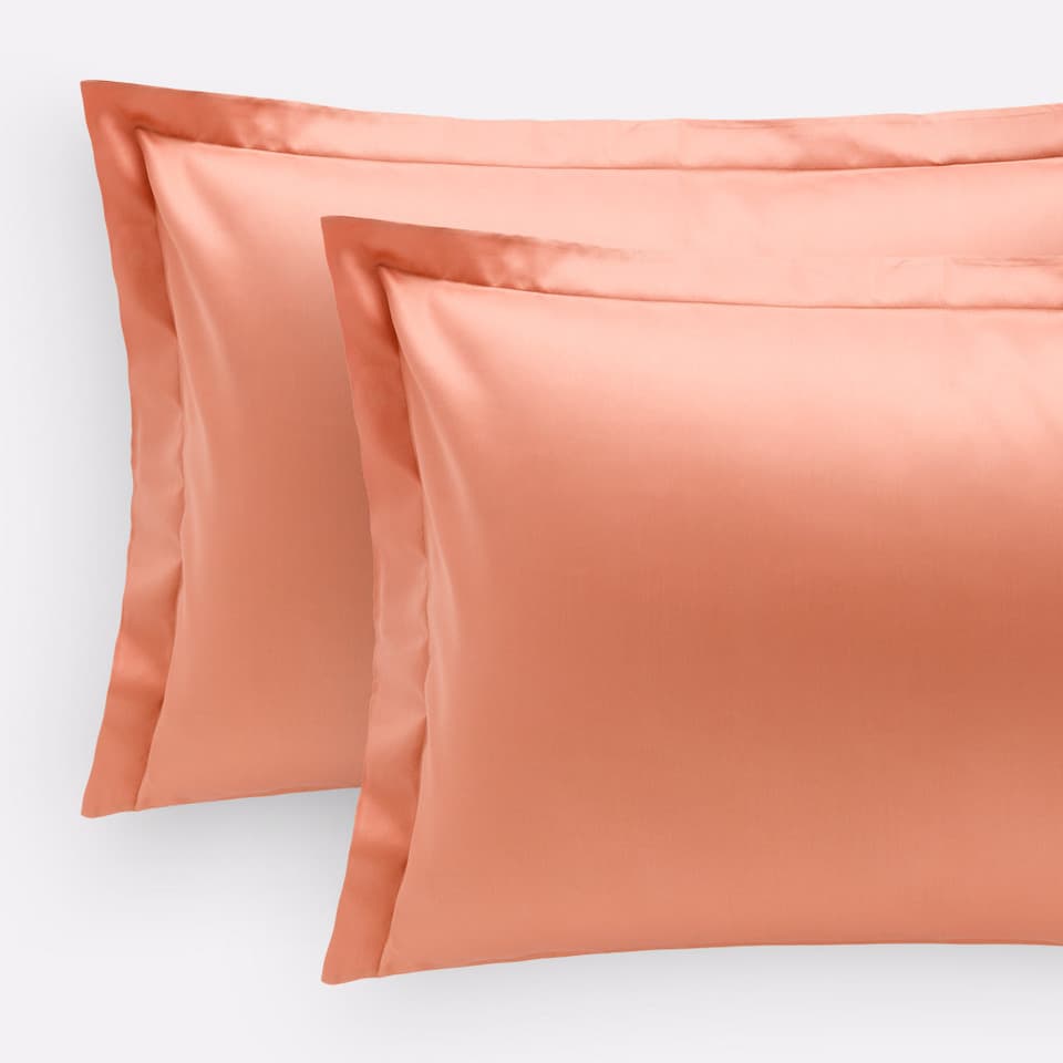 Coppia Federe In Raso Charme