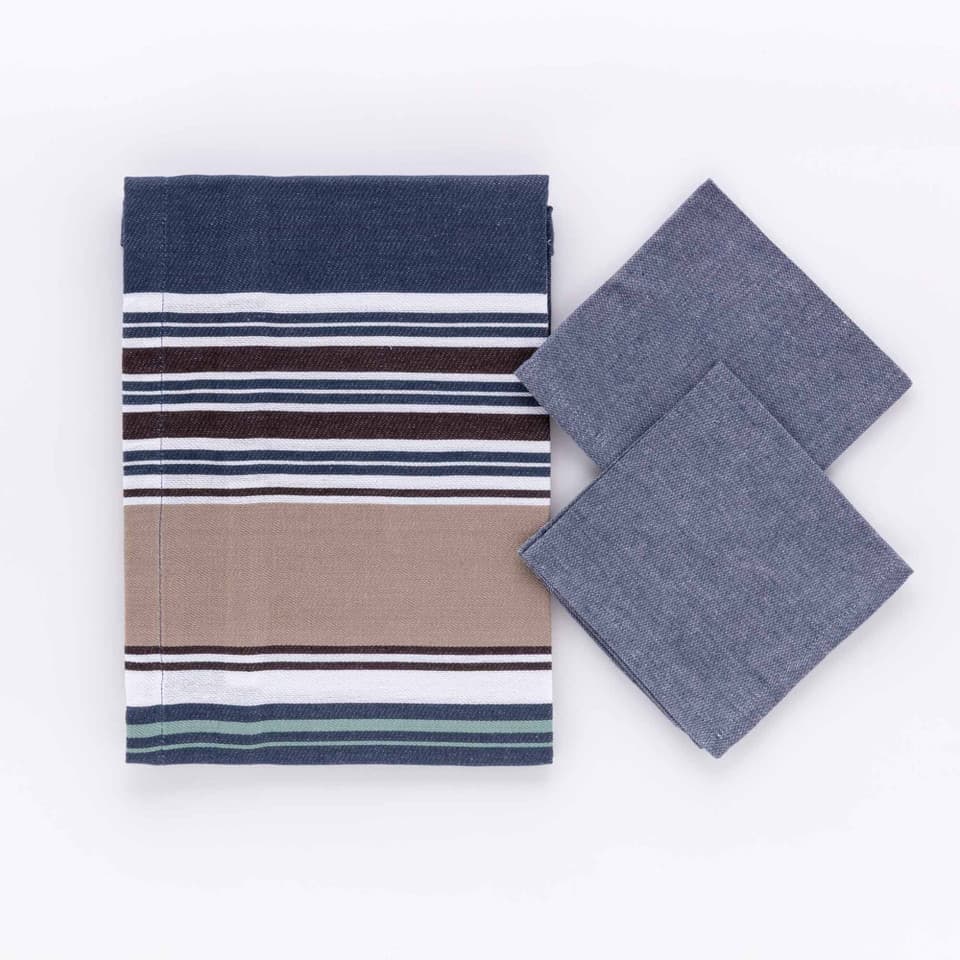 Runner Con 2 Tovaglioli Stripe