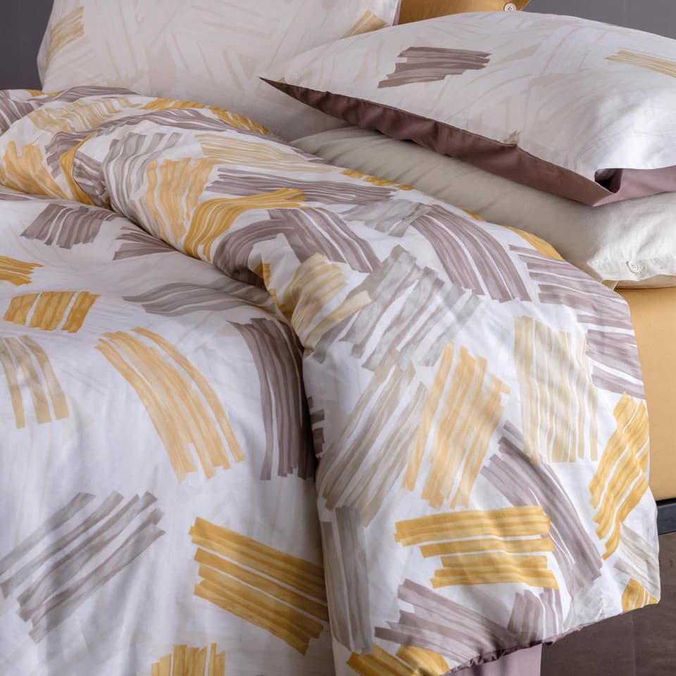 Parure Copripiumino In Cotone Twist