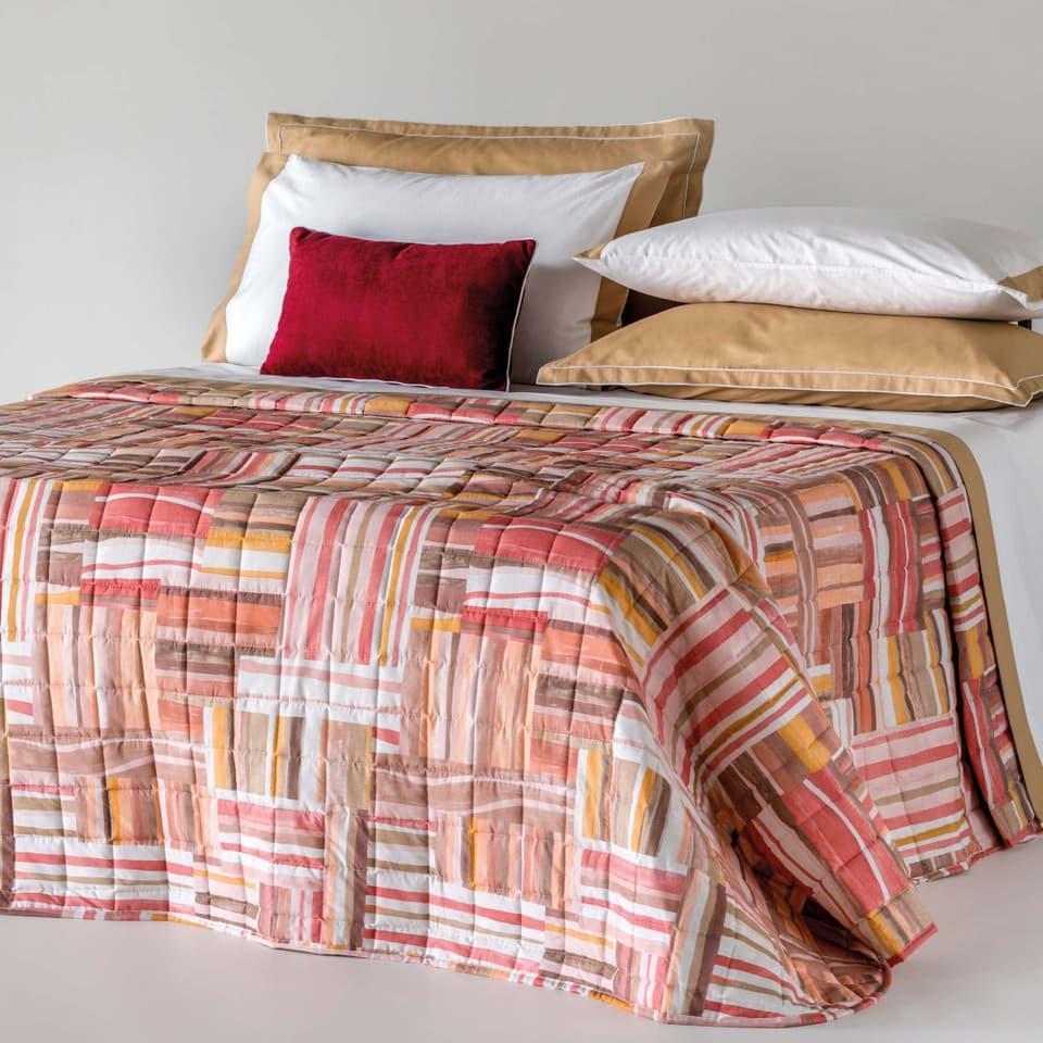 Trapuntino Double In Cotone Drap