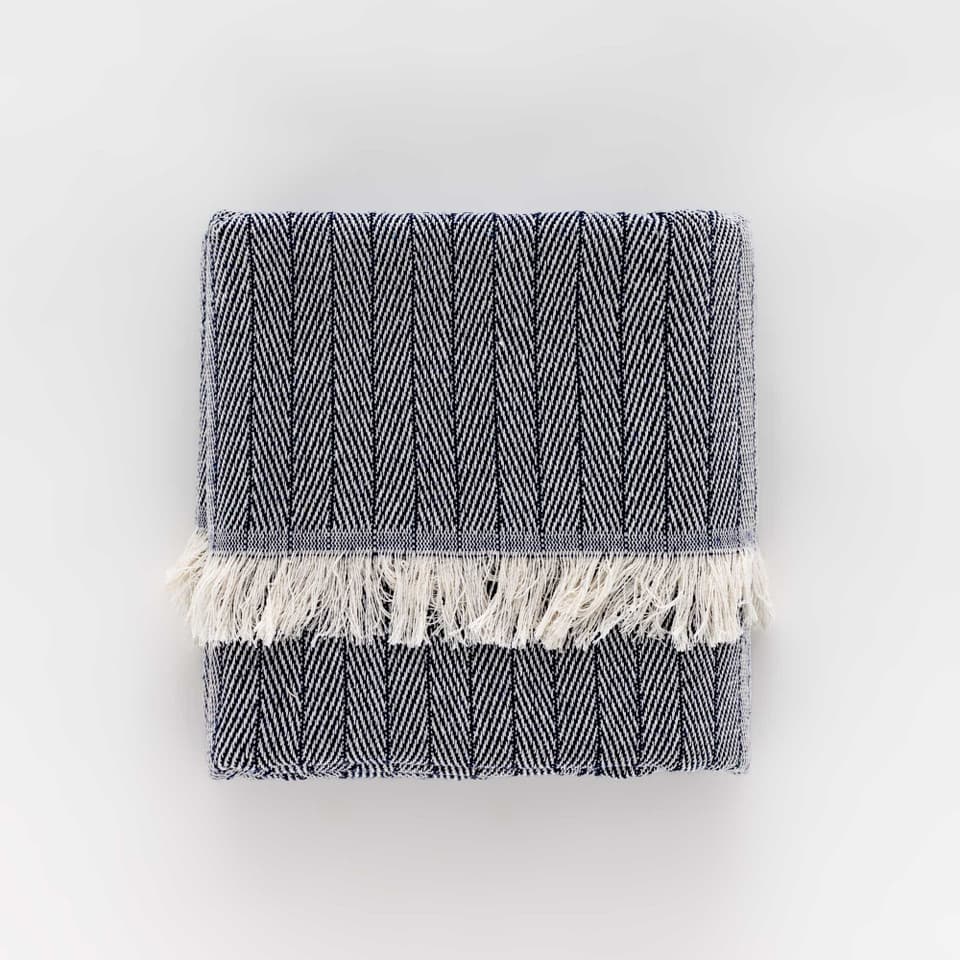 Telo Multiarredo Con Frange Robin