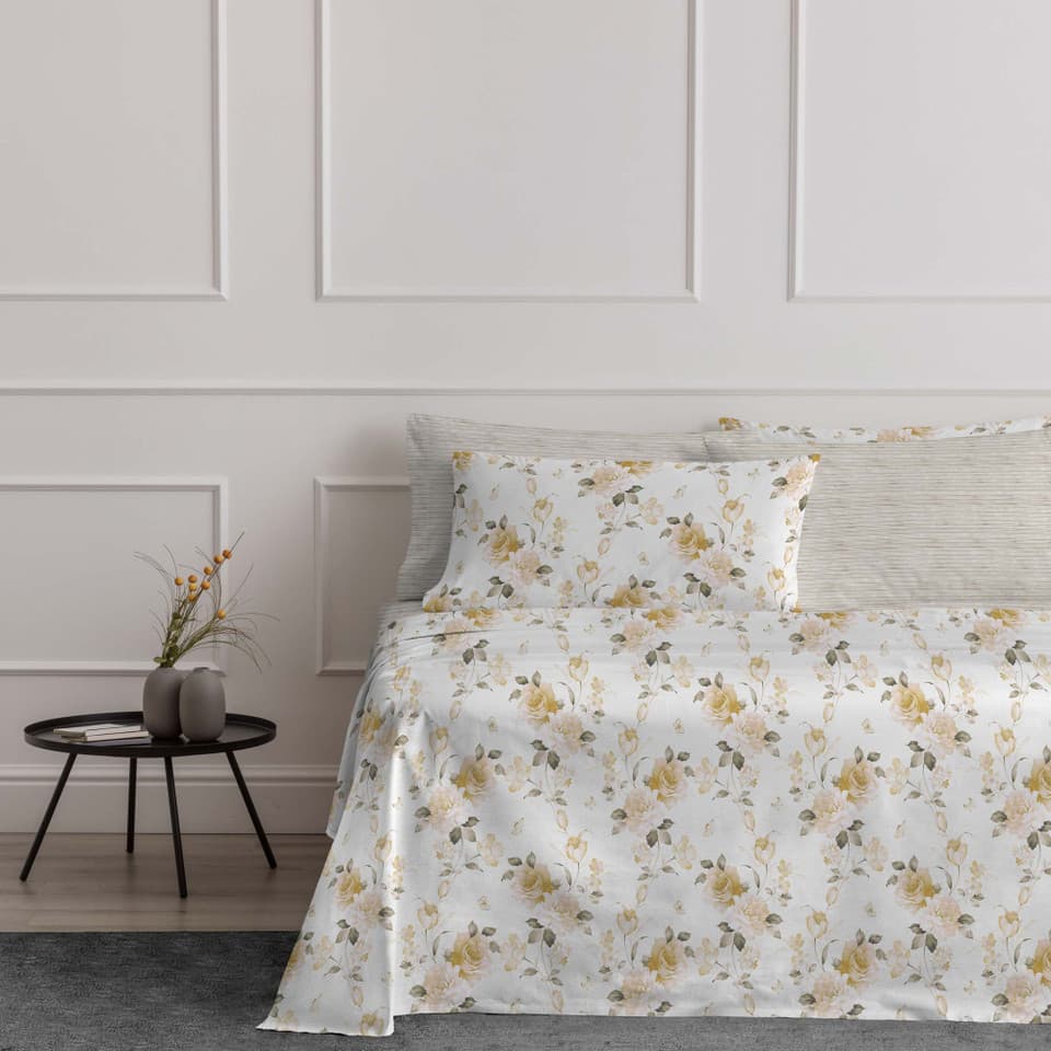 Completo Letto In Cotone Miriam