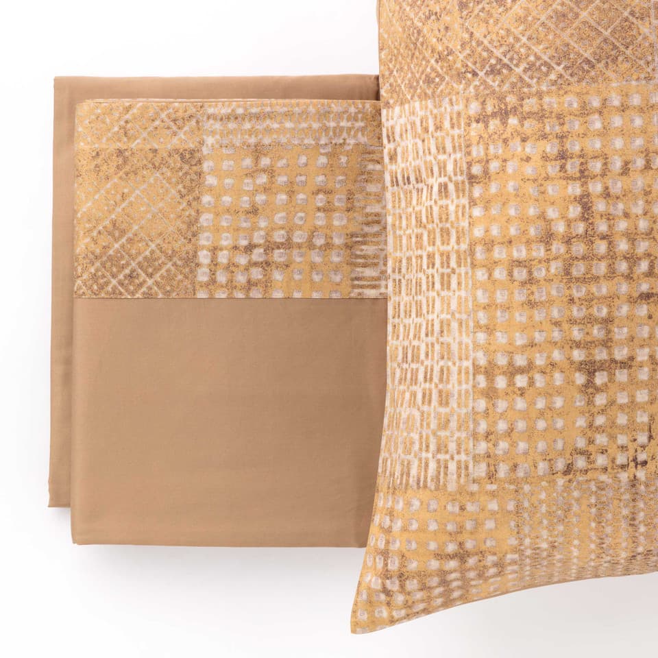 Completo Letto Costruito In Raso Tess