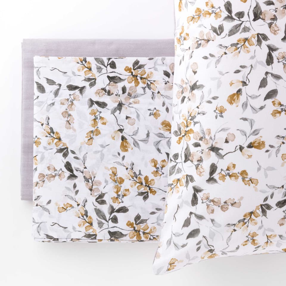 Completo Letto In Cotone Leonor