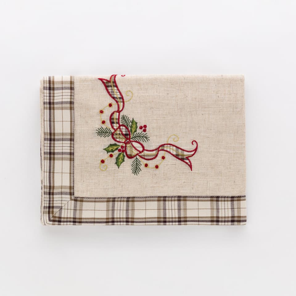 Tovaglia Ricamata Fiocco