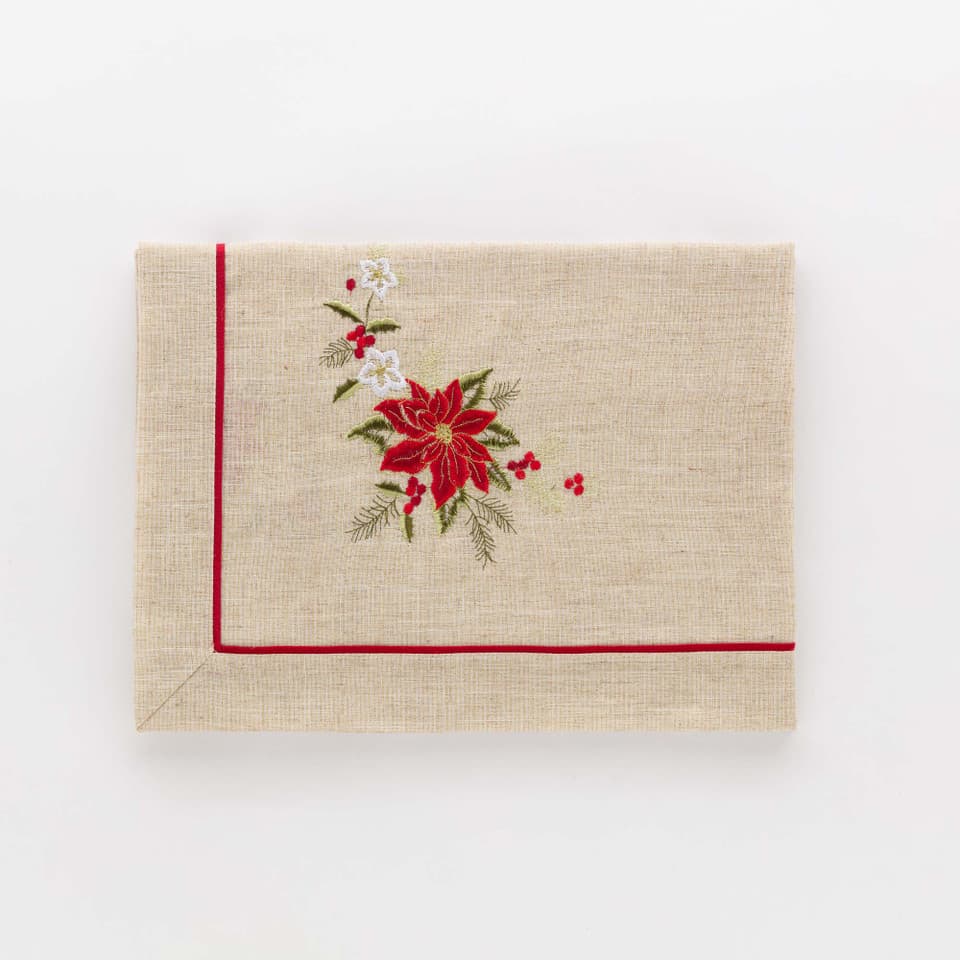 Centrotavola Ricamato Christmas Star