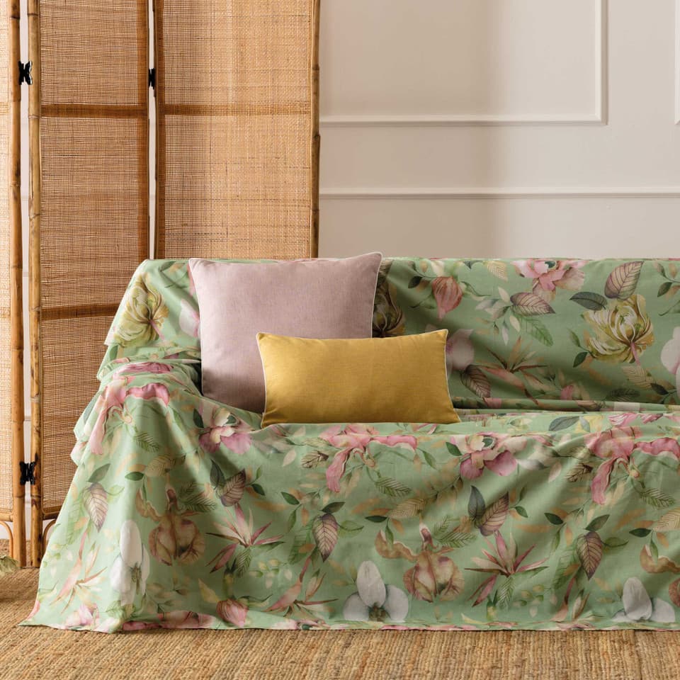 Coverall In Cotone Stampato Hibis