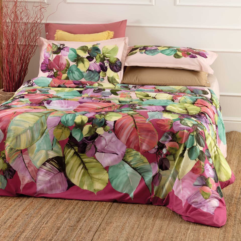 Parure Copripiumino In Percalle Equadora