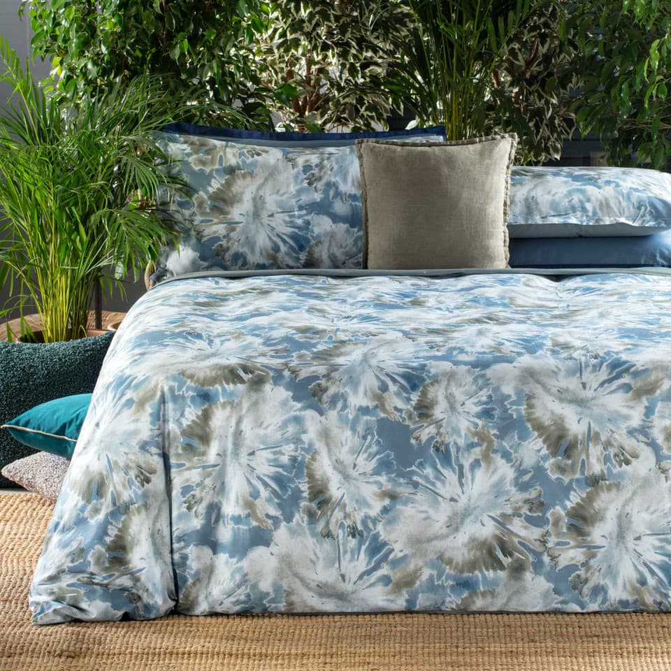 Parure Copripiumino In Raso Florian