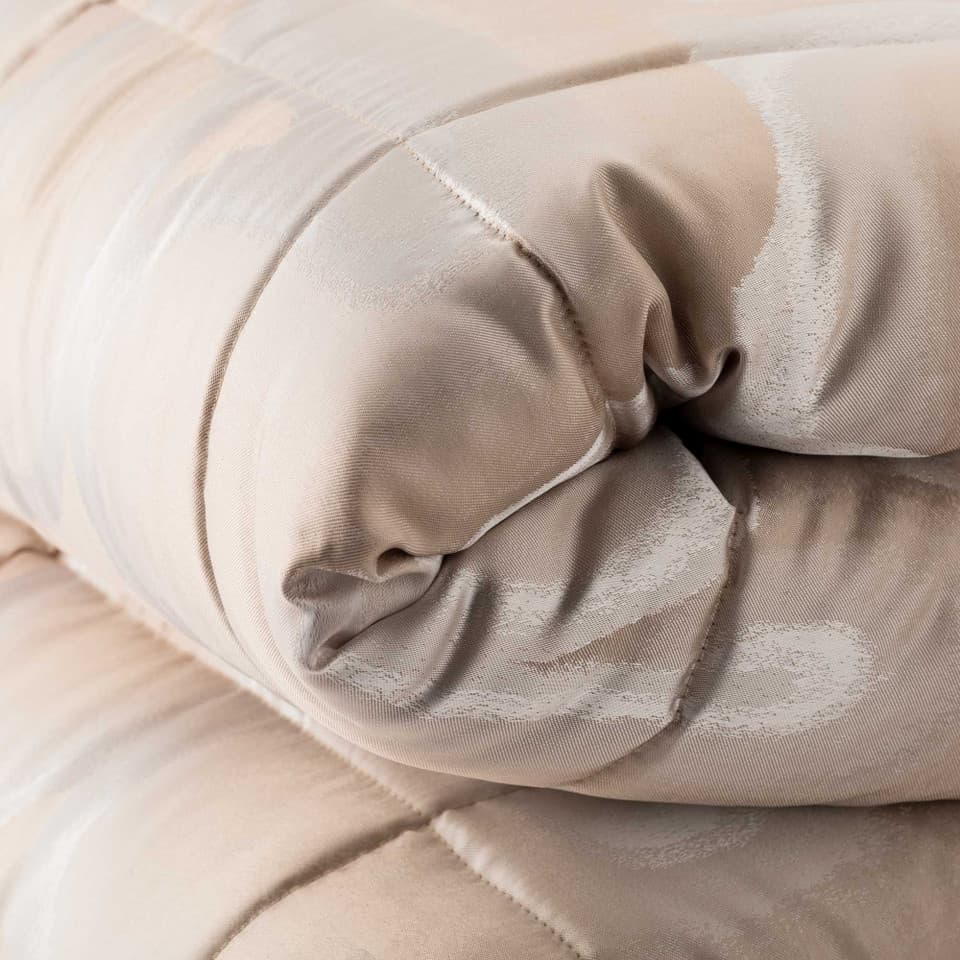 Trapunta In Jacquard Alyva Avorio
