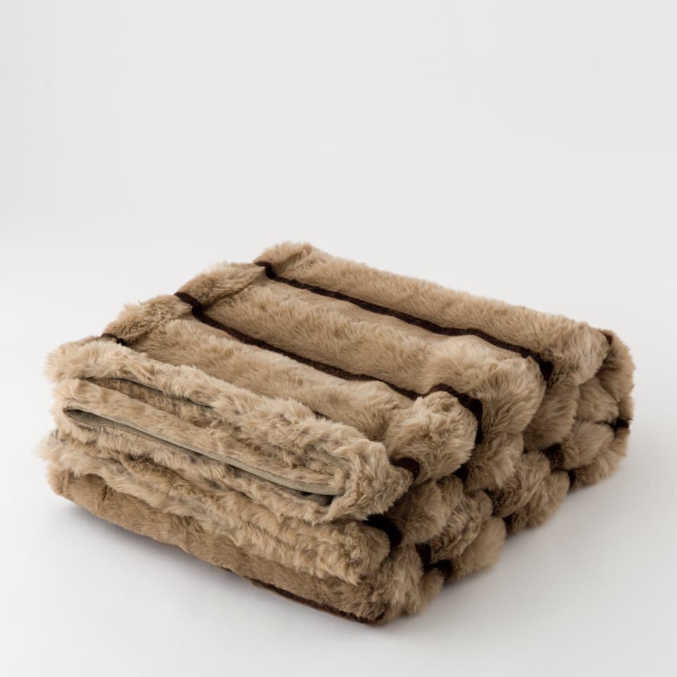 Plaid Ecopelliccia Stampato Velura