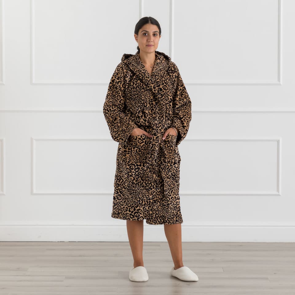 Accappatoio Animalier In Spugna