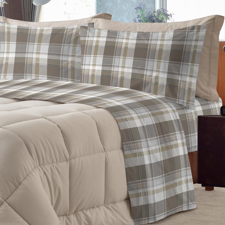 Completo Letto In Cotone Milot