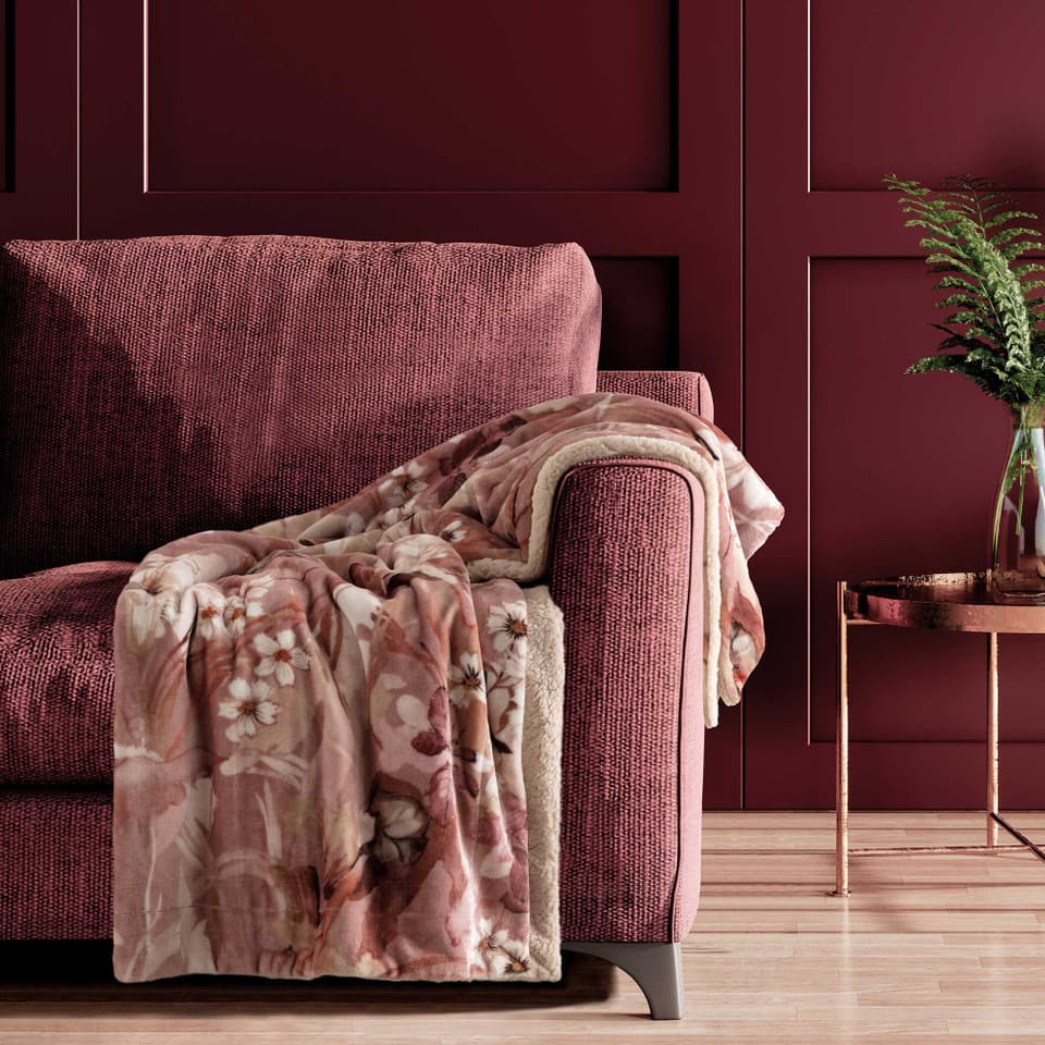 Plaid In Ecopelliccia Stampato Brighet