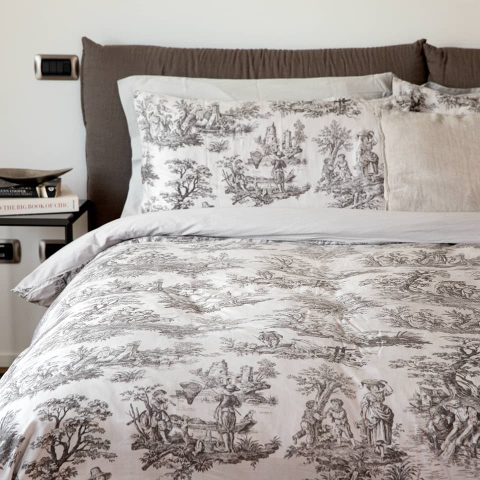 Parure Copripiumino Toile De Jouy