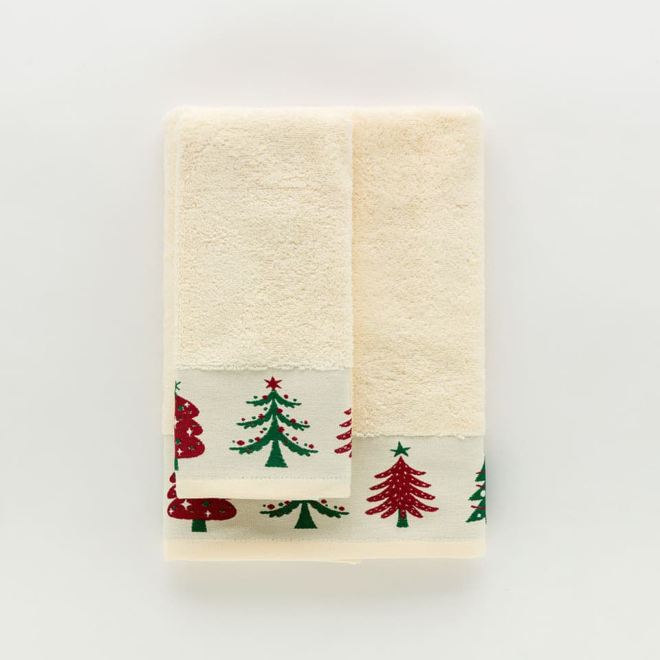 Set 1 1 Spugna Jacquard Forest Glow