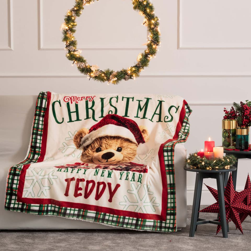 Plaid In Ecopelliccia Teddy