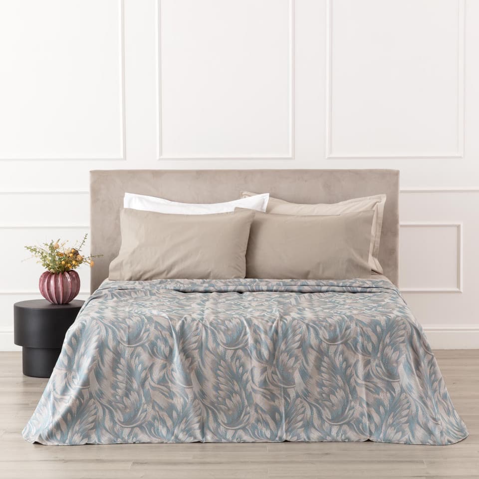 Copriletto Jacquard Pliumea