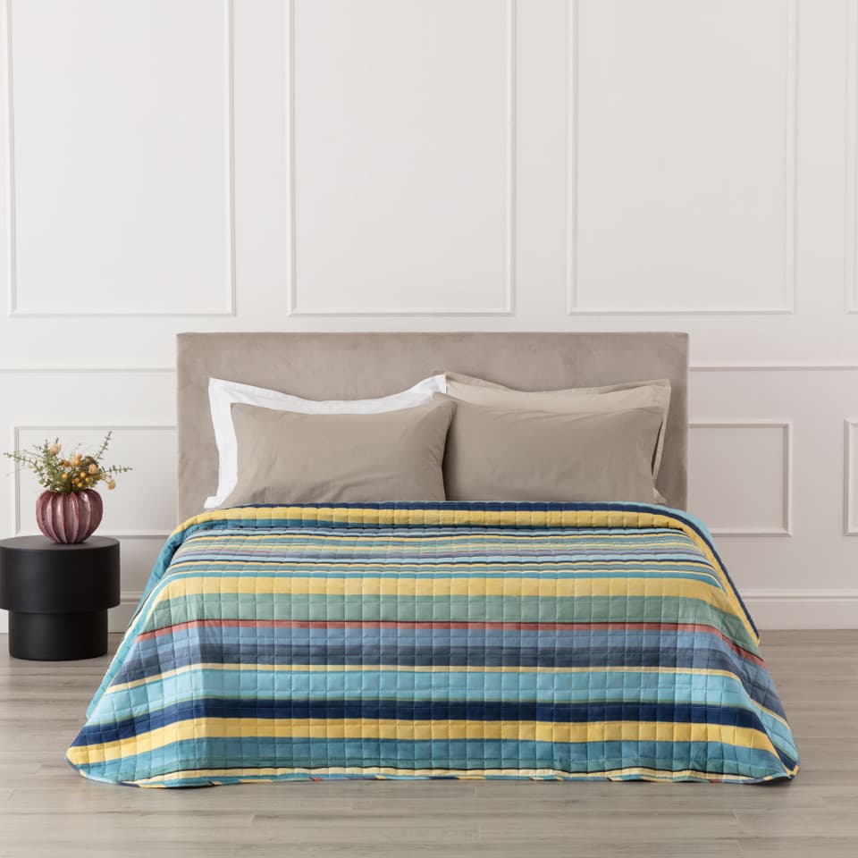 Trapuntino In Microfibra Stampato Marta