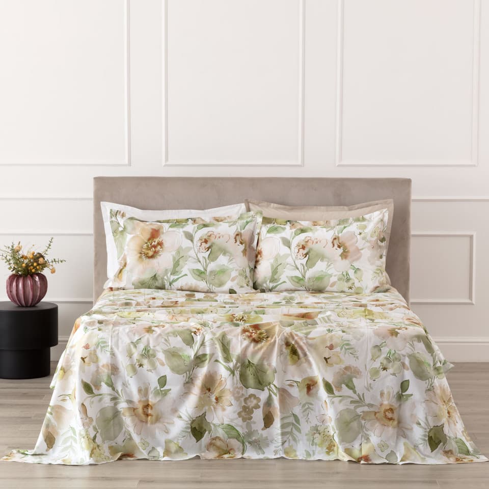 Completo Letto In Percalle Melika