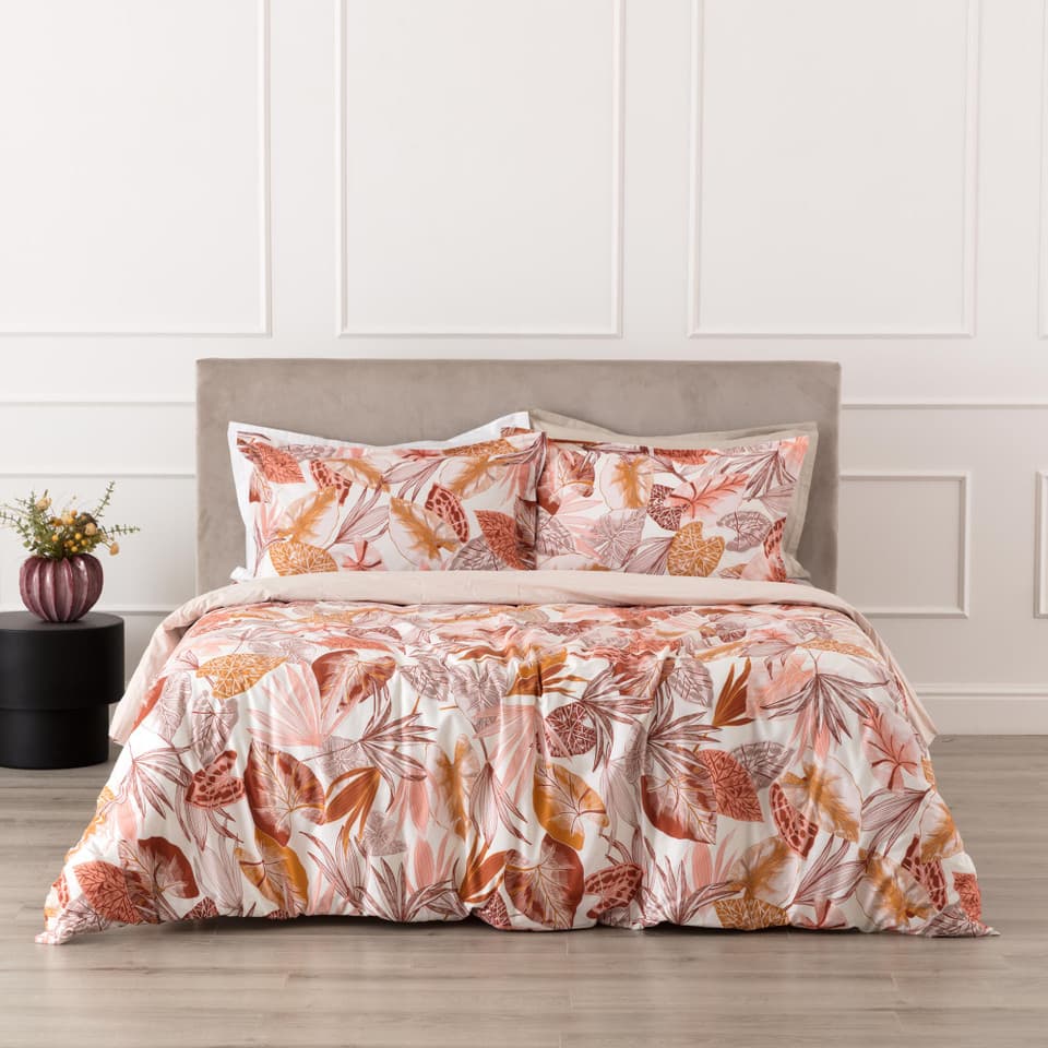 Parure Copripiumino In Percalle Arjola