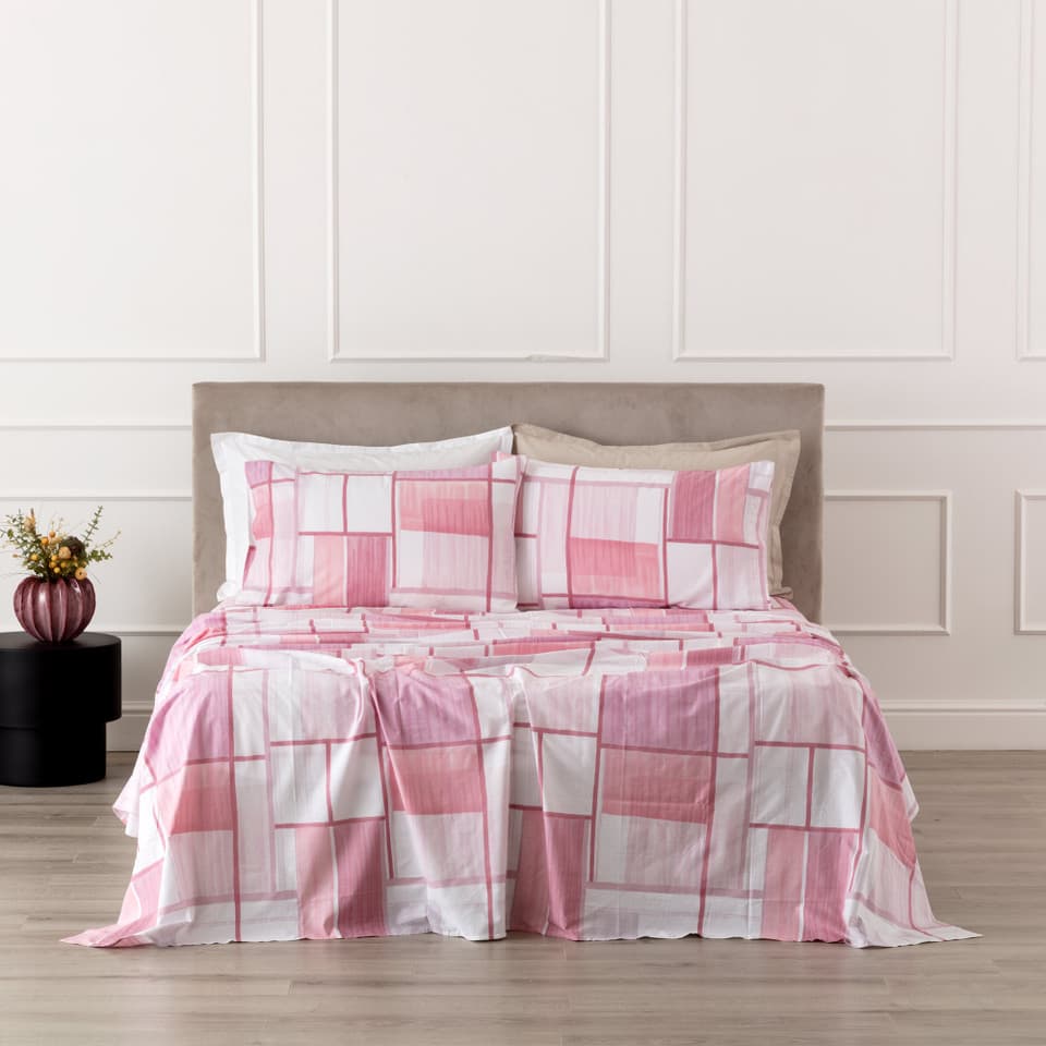 Completo Letto In Cotone Juri