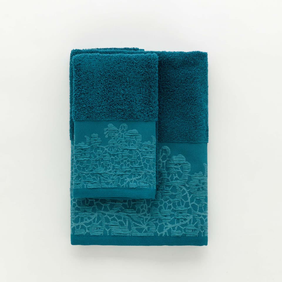 Set 1+1 Spugna Jacquard Laire
