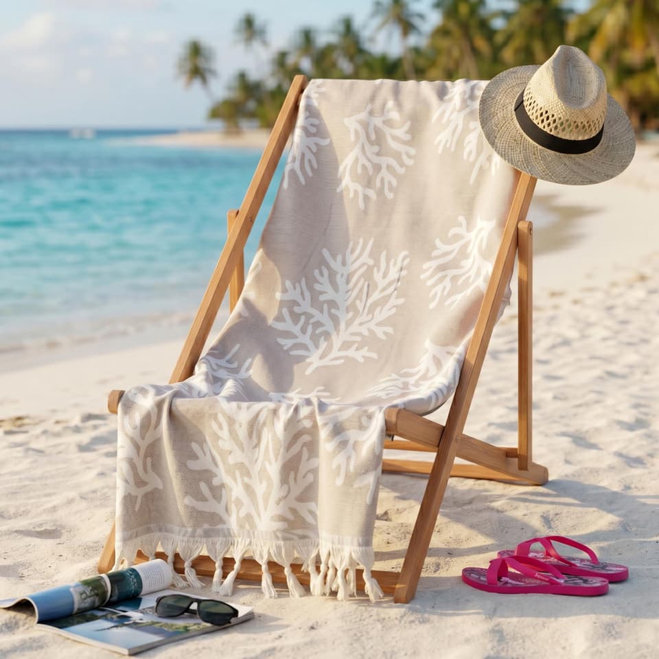 Telo Pareo Jacquard Caraibi
