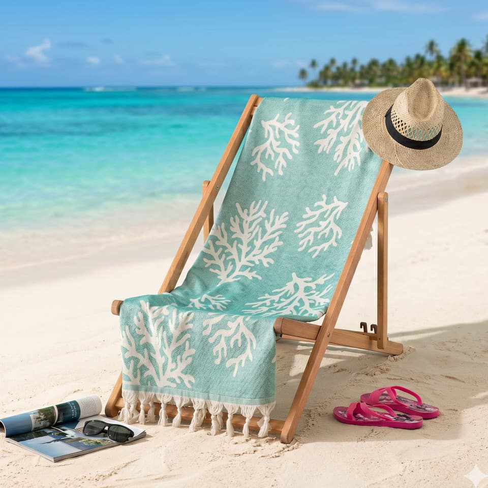 Telo Pareo Jacquard Caraibi