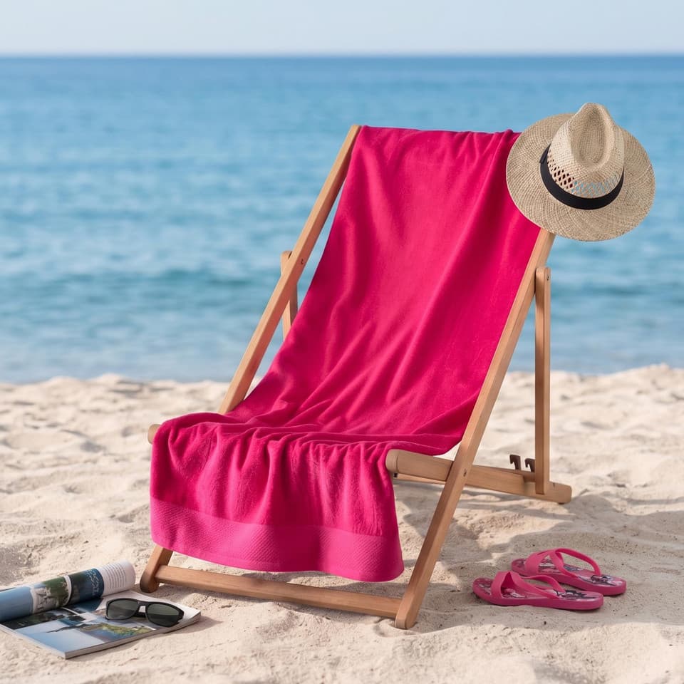 Telo Mare Jacquard Velour Duna