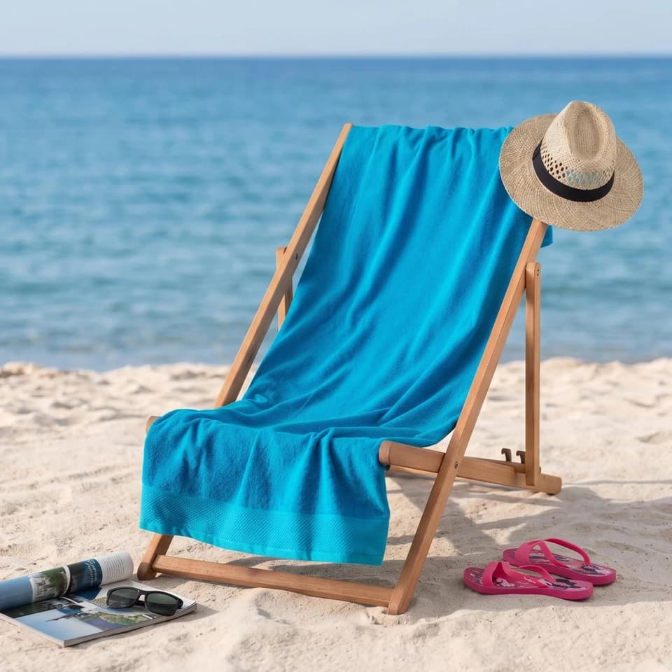 Telo Mare Jacquard Velour Duna