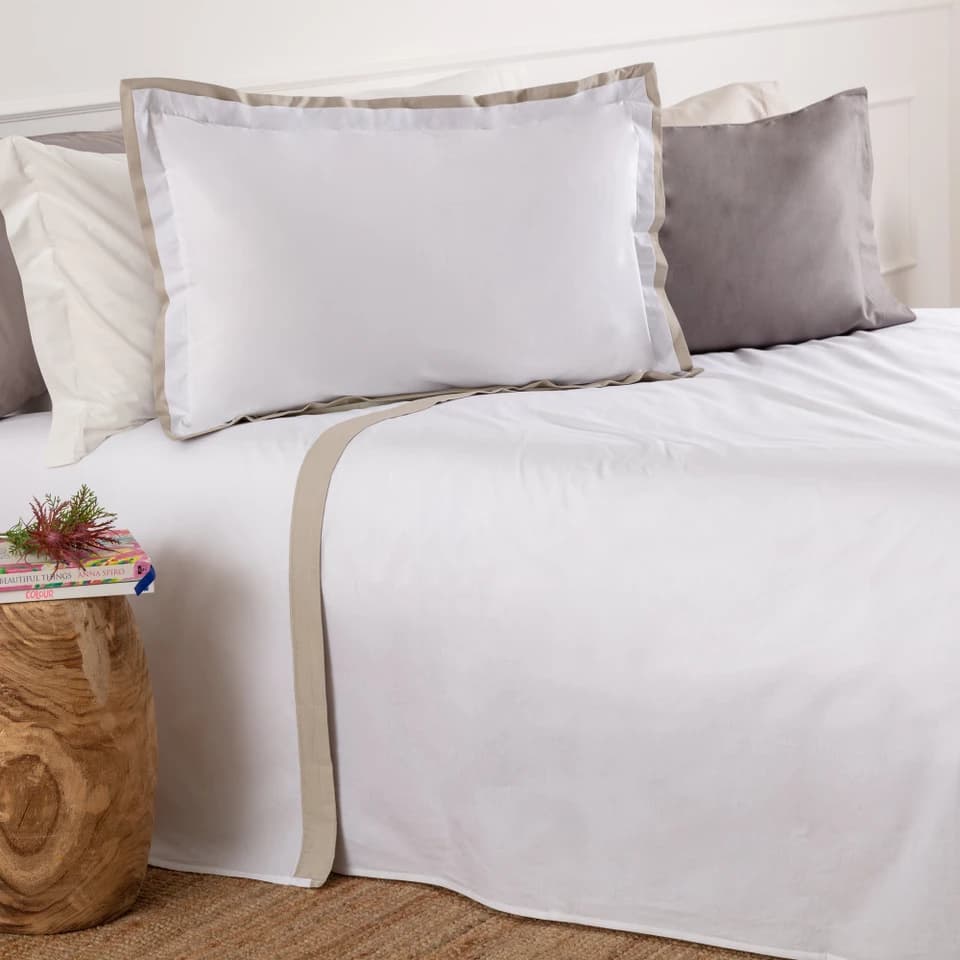 Completo Letto In Percalle Serene
