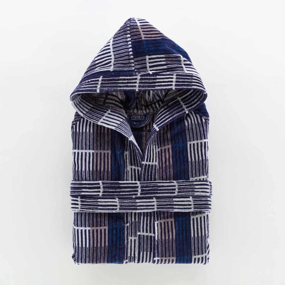 Accappatoio Jacquard Groovy Square