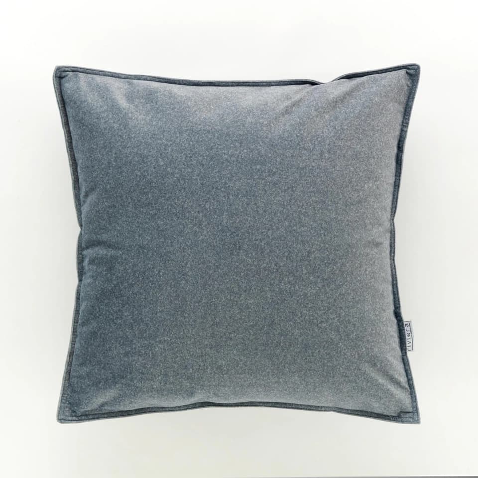 Cuscino Arredo 50x50 Cm In Velluto Tinta Unita Gleda