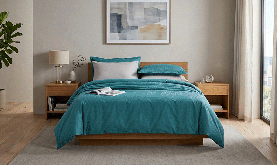 Colori set copripiumino tinta unita e consigli di abbinamento